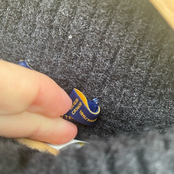 Polo by Ralph Lauren Black Cable Knit Wool Sweater XL Black - Picture 7 of 7